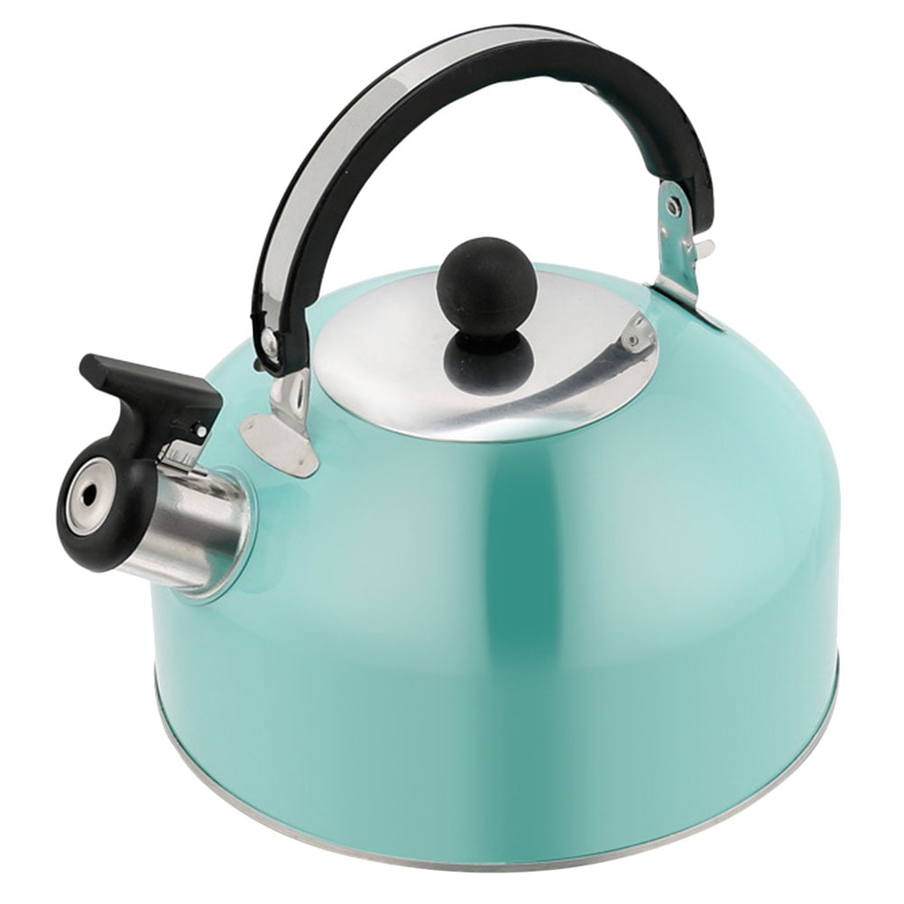 Kettle Stove Tea Water Teapot Whistling Boiling Pot Stovetop Steel