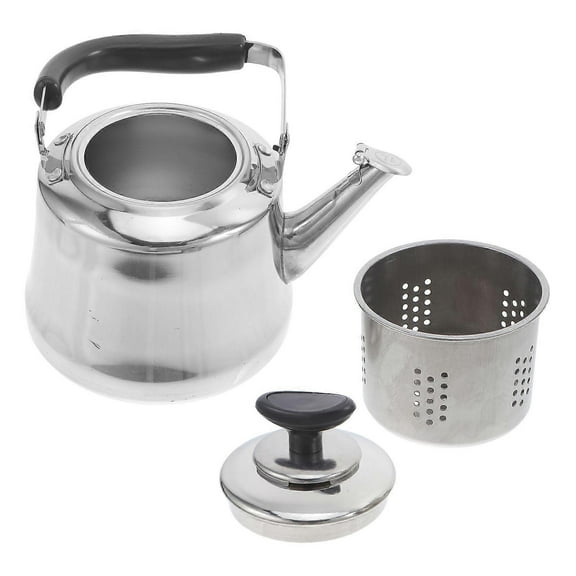 Kettle for Tea in Stainless Steel, Excellent Heat Conductivity, Portable Design