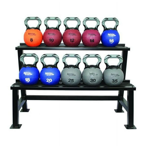 Kettlebell Medicine Ball Rack 2-Layer