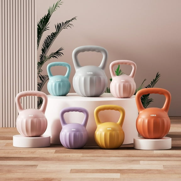 Kettlebell Weight for Women and Men (Sold in Single Not in Set) Multiple Weight & Color Options from Beginners to Pros Hand Weight Core Strength Training