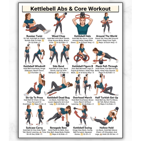 Glutes and hips workout illustrated fitness guide for daily movement ...