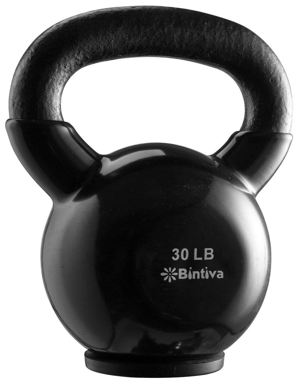 Kettlebells Professional Grade, Vinyl Coated, Solid Cast Iron Weights