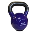 thumbnail image 1 of Kettlebells - Professional Grade, Vinyl Coated, Solid Cast Iron Weights With a Special Protective Bottom, 1 of 2