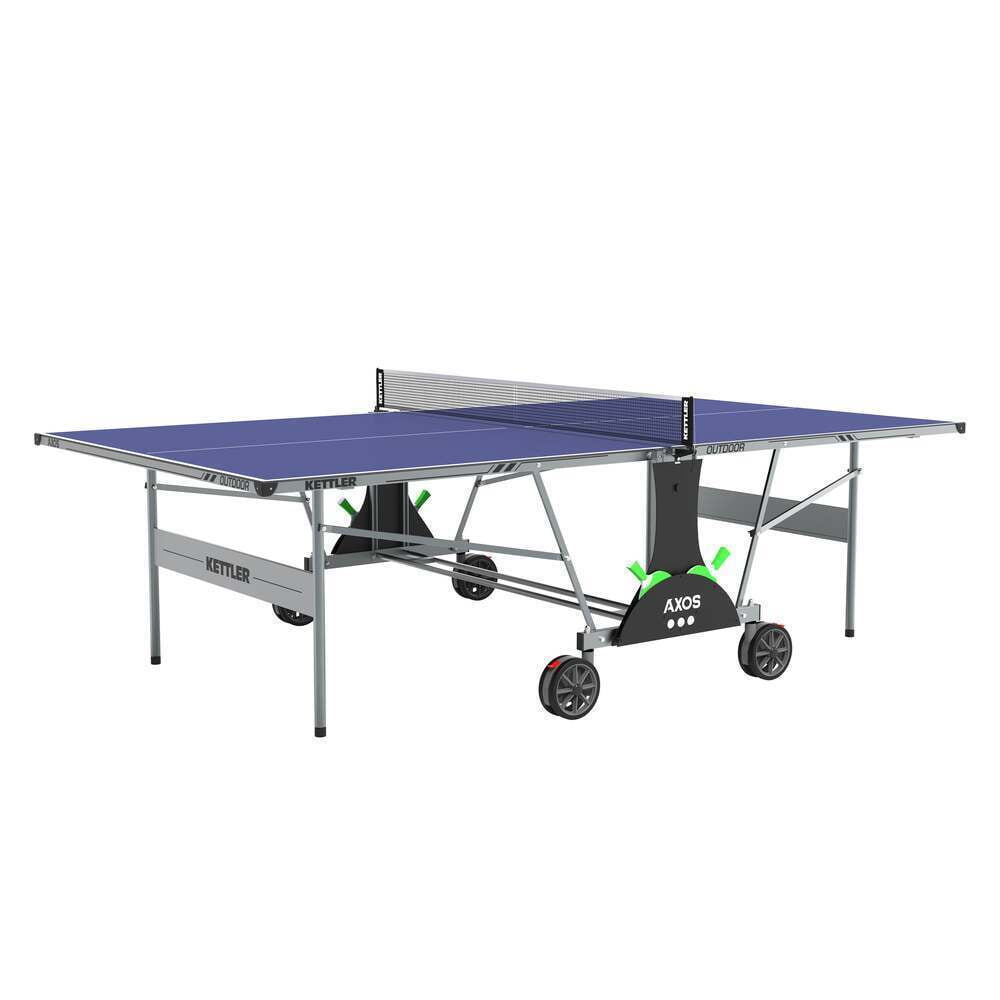 Kettler Axos Outdoor Table Tennis Table 2Player Bundle with