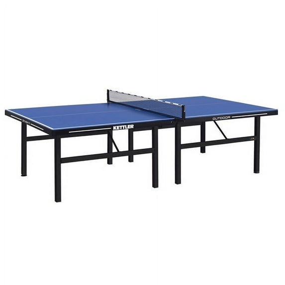 Kettler Tournament 11 Outdoor Tennis Table Aluminum Weatherproof Anti-Glare Top