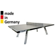 Kettler USA Table Tennis Table Net and Post Set Eden Tournament Grade Outdoor Table Tennis Table