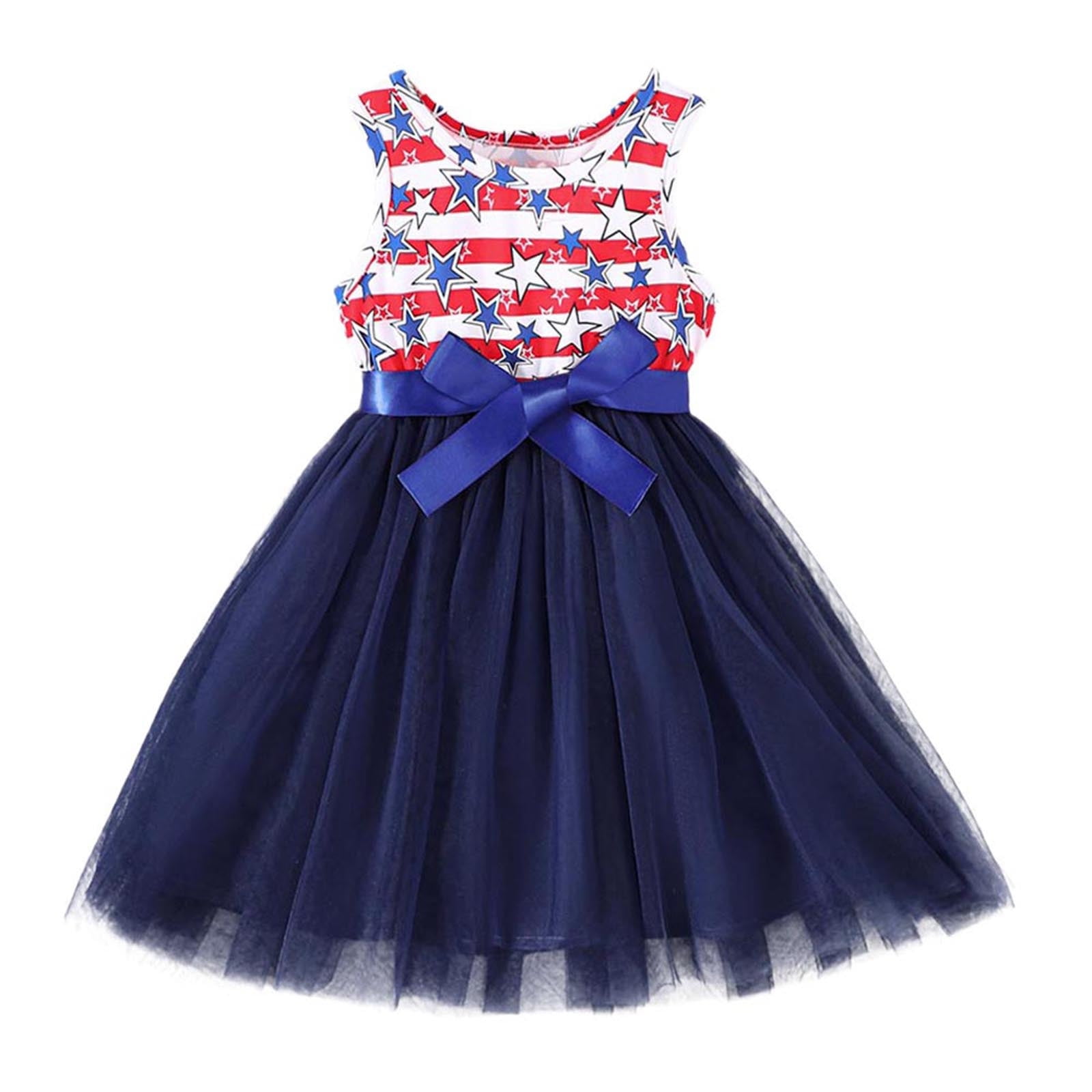 Star-Spangled Freedom Toddler Dress main image 0