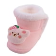 thumbnail image 1 of Ketyyh-chn99 Baby Booties Fall Shoes Baby Boys Girls Unisex Walking Shoes First Step Walker Lightweight Non-Slip High top (-Toddler) Pink,4.5, 1 of 5