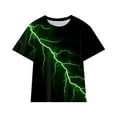 thumbnail image 1 of Ketyyh-chn99 Baby Boy Clothes Kid Tee Shirt Unisex Infant Baby Crew Neck T-Shirt Toddler Short Sleeve Tees Shirts for Boys Girls Green,8-10 Years, 1 of 3