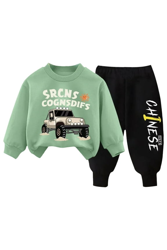 Baby Boy Fall Outfits Sweatpants Set for Kids Toddler Baby Boy Hunting Clothes Embroidery Long Sleeve Sweatshirt Jungle Camo Pants Set Fall Outfit Size for 7-8 Years,Green