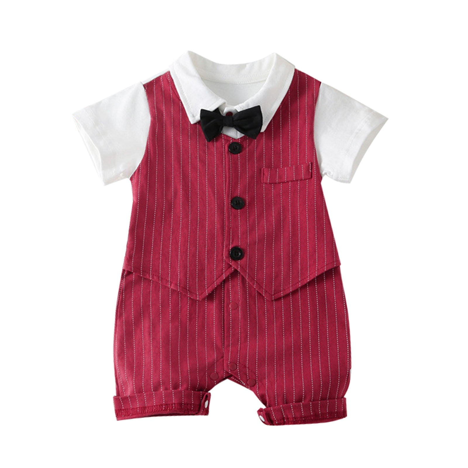 Ketyyh-chn99 Baby Boy Outfit Newborn Baby Boy Romper Long Sleeve ...