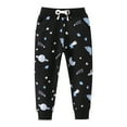 thumbnail image 1 of Ketyyh-chn99 Baby Boys Pants Floral Harem Pant Toddler Kids Summer Loose Beach Pants Black,6T, 1 of 5
