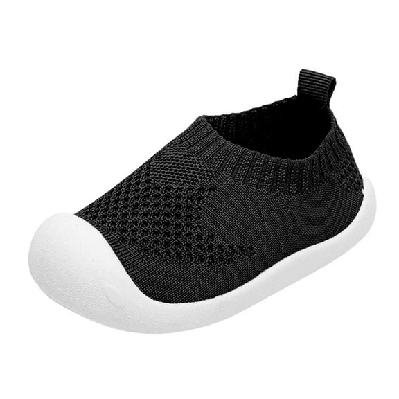 Ketyyh-chn99 Baby Cozy Fleece Booties Fall Shoes Baby Booties Unisex Baby Girls Boys Anit-Slip Sole Shoes Toddler Fleece Cozy Winter Warm Black,12