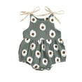 thumbnail image 1 of Ketyyh-chn99 Baby Girl Clothes Girls Summer Cartoon Print Clothes Baby Toddler (Gray, 0-3 Months), 1 of 4