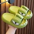 thumbnail image 1 of Ketyyh-chn99 Baby Girl Shoes House Shoes Non-Slip Slippers Open Toe Comfy Soft Lightweight Sandals for Toddler Boys Girls Children Bathroom Shower Summer Pool Beach Slides Slippers GN2,5, 1 of 3