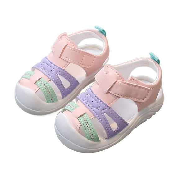 Ketyyh-chn99 Baby Girl Shoes Shoes Toddler Sandles Girls Sandals Rubber Sole Princess Flat Summer Shoes Pink,6