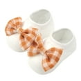thumbnail image 1 of Ketyyh-chn99 Baby Girl Socks Socks Girls Baby Toddler Non Slip Socks Little Girls Cute Flowers Bowknot Cartoon Floor Socks Yellow,S, 1 of 4