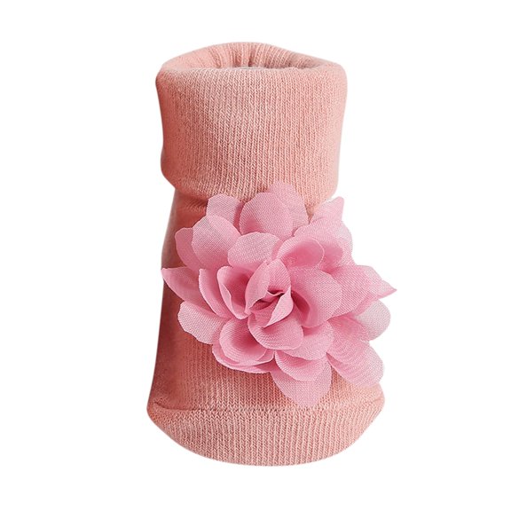 Ketyyh-chn99 Baby Girl Socks Soft Ankle Socks for Kids Cute Socks for Baby Girls Hot Pink,S