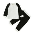 thumbnail image 1 of Ketyyh-chn99 Baby Girl Sweatshirt Pants Set 2Pcs Baby Girls Fall Winter Clothes Hoodie Sweatshirt Tops Camo Pants Outfits Clothing Sets P,9-12 Months, 1 of 4