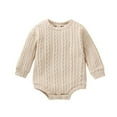 thumbnail image 1 of Ketyyh-chn99 Baby Girls Outfit Baby Girls 2023 Clothes Long Sleeve Outfits White,70, 1 of 5