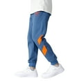 thumbnail image 1 of Ketyyh-chn99 Baby Pants Kids Summer Shorts Waist Casual Loose Cute Trousers Pants for Boys 7 Years,Blue, 1 of 5