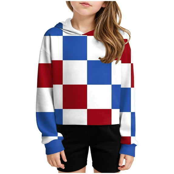 Ketyyh-chn99 Baby Toddler Boy Girl Solid Casual Hoodie Drop Shoulder Autumn Long Sleeve Sweatershirt Pullover Sports Tops Size for 10-11 Y,Red