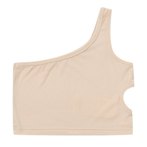 Ketyyh-chn99 Baby Toddler Girls Sleeveless Tank Tops Boy's Kids Girls Summer Basic Cami Shirts Cotton Undershirts T-Shirts Vest Khaki,3-4 Years
