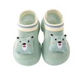 thumbnail image 1 of Ketyyh-chn99 Baby Toddler Sock Shoes Floor Sock Shoes Boys Girls First Walker Non-Slip Shoe Green,19, 1 of 4