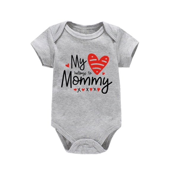 Ketyyh-chn99 Boy Clothes 2024 Summer Baby boy bodysuits Long Sleeve Gentlemen Romper Jumpsuit Grey,9M
