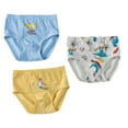 thumbnail image 1 of Ketyyh-chn99 Boys Boxer Briefs Underwear Boys Underwear Toddler Boxer Briefs Soft Cotton Breathable Kids Shorts Boxer 3pcs Set for 5-6 Years,Sky Blue, 1 of 4