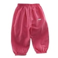 thumbnail image 1 of Ketyyh-chn99 Boys Cargo Pants Boys Dress Pants School Uniform Golf Pants for Boys Adjustable Waist Twill Chino Pant Size for 18-24 Months,Hot Pink, 1 of 3