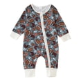 thumbnail image 1 of Ketyyh-chn99 Boys Clothes Baby Boys' Gentleman One-Piece Romper Outfit Grey,3-6 Months, 1 of 5