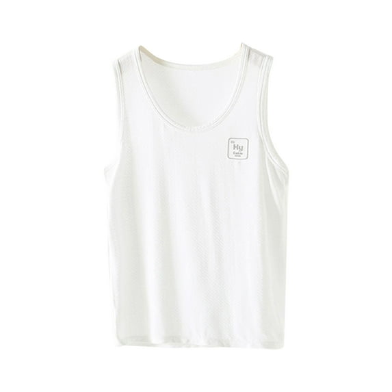 Ketyyh-chn99 Boys Clothes Fashion Short Sleeve T Shirts Tops Tee Clothes for Children Boys White,5-6 Years