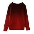 thumbnail image 1 of Ketyyh-chn99 Boys Hoodies Kids Girls Solid Patchwork Hooded Thickened Pullover Warm Hoodie Red,4-5 Years, 1 of 4