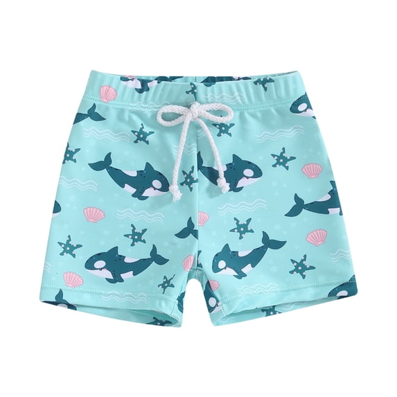 Ketyyh-chn99 Boys' Swim Shorts & Trunks Toddler Swimsuit Boy Boys Swim Trunks Swim Board Shorts Toddler Beach Lightweight Swimsuit Bottom for Kids Size for 6-12 Months,Mint Green