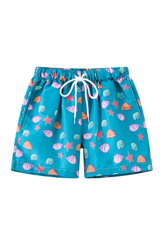 Boys Swimsuit 2025 Boys Swim Trunks Toddler Swim Shorts Little Boys Bathing Suit Swimsuit Toddler Boy Swimwear for 18-24 Months,Sky Blue