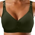 thumbnail image 1 of Ketyyh-chn99 Bras Women Gifts for Women Basic Layering Seamless Bra Crop Tube Top Strapless Bralette Green,36, 1 of 3