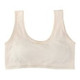 thumbnail image 1 of Ketyyh-chn99 Bras for Girls 2023 Girls Training Bra Stretch Cotton Crop Bralette Beige,L, 1 of 4