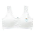 thumbnail image 1 of Ketyyh-chn99 Bras for Girls Training Bra Stretch Cotton Crop Bralette for Teen Girls White,L, 1 of 4