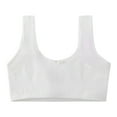 thumbnail image 1 of Ketyyh-chn99 Bras for Teen Girls 2023 Girls Cotton Training Bra with Adjustable Straps Breathable Training Bra White,M, 1 of 4