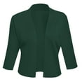 thumbnail image 1 of Ketyyh-chn99 Cardigans for Women 2024 Fall Sweater Cardigan Knit Ribbed Jacket Outwear Green,L, 1 of 5