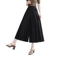 thumbnail image 1 of Ketyyh-chn99 Casual Pants Women Fashion Leg Pants Wide Plus Size Pants for Women Leg Pants Black,M, 1 of 4