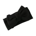 thumbnail image 1 of Ketyyh-chn99 Baby Girl Hair Accessories for Newborn Baby Girls Infant Toddlers Oversized Bow Headband Children's Knitted Knotted Headflower,Black, 1 of 5