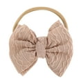 thumbnail image 1 of Ketyyh-chn99 Children's Headdress Girls Baby Headband Hair Band Bow Accessories Headwear Coffee, 1 of 3