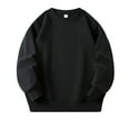 thumbnail image 1 of Ketyyh-chn99 Cute Sweatshirts for Teen Girls Kid's Long-Sleeve Quilted Jersey Half-Zip Sweatshirt Girls Sweatshirt Back to School Outfit Oversized Pullover Graphic Tee Tops Size for 8-9 Years,Black, 1 of 4