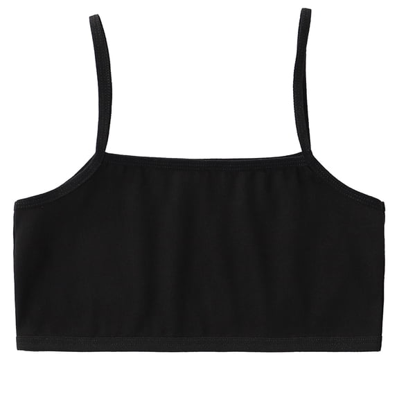 Ketyyh-chn99 Girls Bras Comfortable and Stylish Training Bras for Girls Black,L