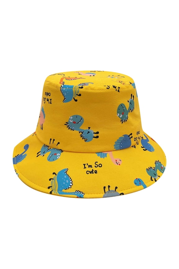 Girls Hat UPF 50+ Uv Sun Protection Baby Sun Hat Adjustable Outdoor Girls Cap Yellow