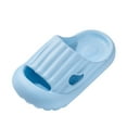 thumbnail image 1 of Ketyyh-chn99 Slipper for Kids Boys Toddler Little Kids Slides Sandals Summer Slip-On Sandals Shower Beach Pool Anti-slip Slippers for Kids Girls Sandals Blue,7 Years, 1 of 4