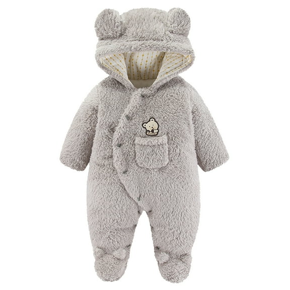 Ketyyh-chn99 Girls Jean Jacket Toddler Baby Girl Jacket Jean Long Sleeve Cardigan Button Denim Coat Grey,6-9 Months