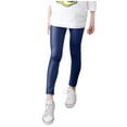 thumbnail image 1 of Ketyyh-chn99 Girls' Leggings Baby Girl Clothes Toddler Kids Fashion Leggings Pants Navy,11-12 Years, 1 of 5